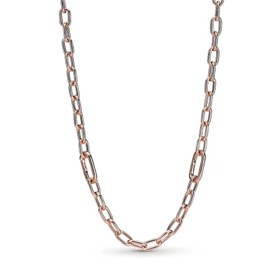 Pandora ME Link Chain Necklace, Rose Gold-Plated