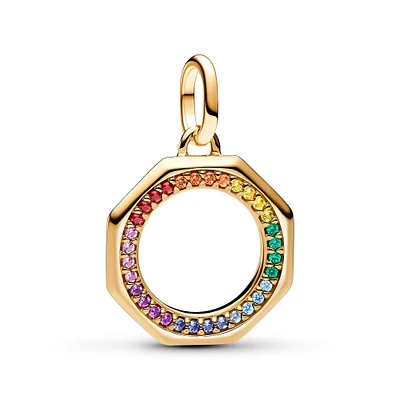 Pandora ME Rainbow Gold-Plated Medallion Charm