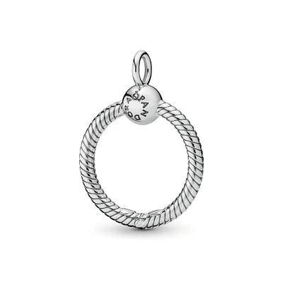 Pandora Moments O Pendant, Sterling Silver, Small