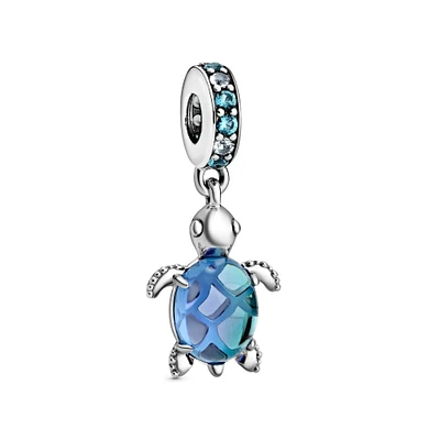 Pandora Murano Glass Sea Turtle Dangle Charm