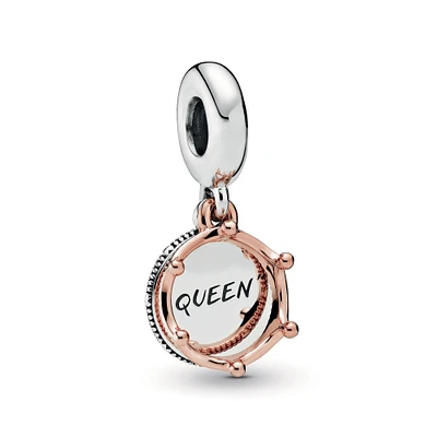 Pandora Queen & Regal Crown Dangle Charm