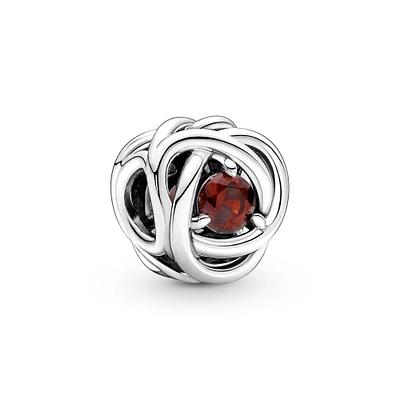 Pandora Red Eternity Circle Charm