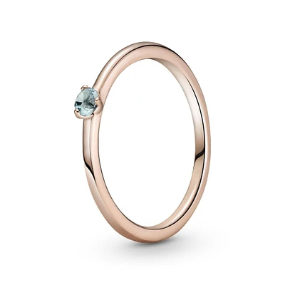 Pandora Light Blue Solitaire Ring