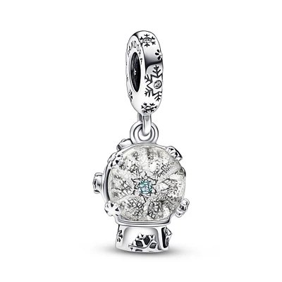 Pandora Snowflake Snowglobe Dangle Charm