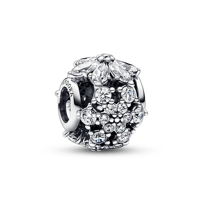 Pandora Sparkling Herbarium Cluster Round Charm