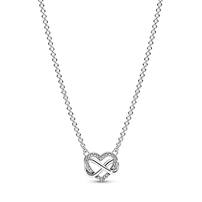 Pandora Sparkling Infinity Heart Collier Necklace