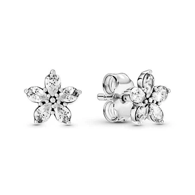 Pandora Sparkling Snowflake Stud Earrings