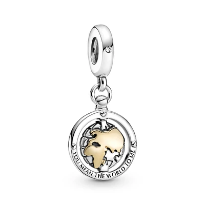 Pandora Spinning World Dangle Charm