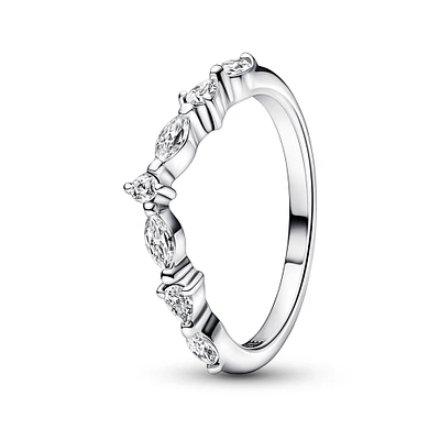 Pandora Timeless Wish Sparkling Alternating Ring