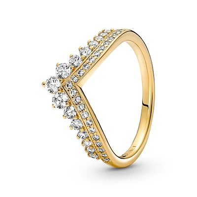 Pandora Timeless Wish Tiara Ring, Gold-Plated