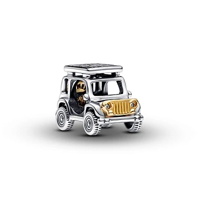 Pandora Two-Tone Adventure Car Charm