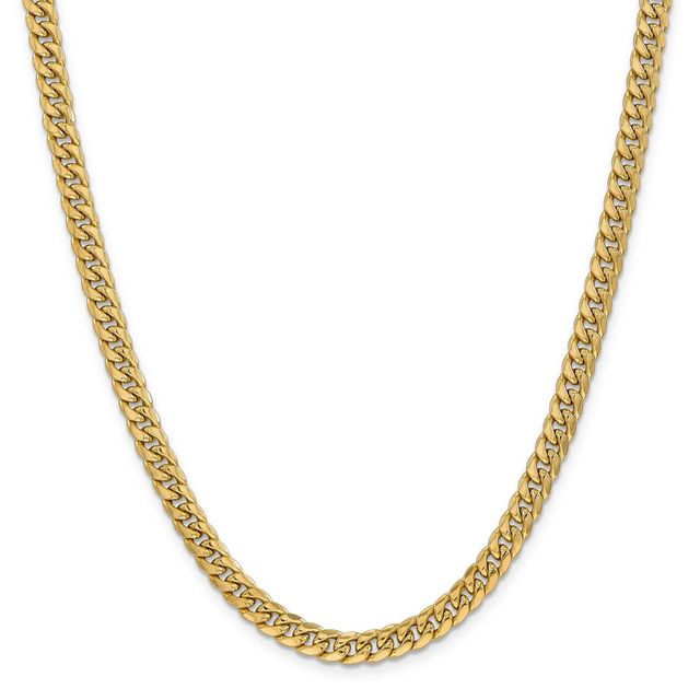 Italian Gold Men's 4.4mm Rope Chain Necklace in 14K Gold - 22
