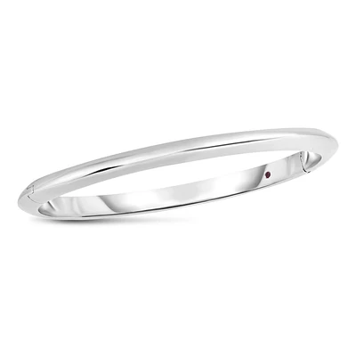 Roberto Coin White Gold Bangle Bracelet