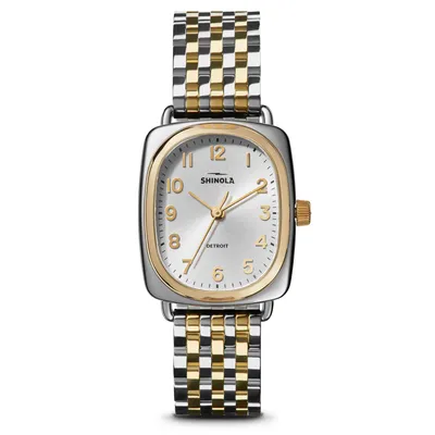 Shinola The Bixby Two-Tone Bracelet Watch | 29mmx34mm | S0120250993