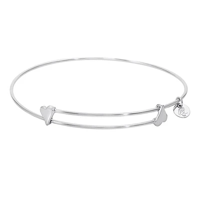 Sterling Silver Sweet Bangle Bracelet