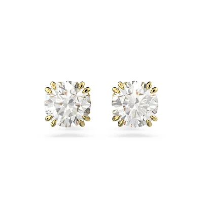 Swarovski Crystal and Zirconia Constella Gold-Tone Stud Earrings