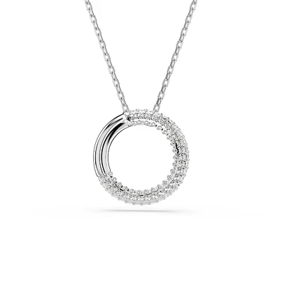 Swarovski Crystal Dextera  Rhodium Plated Pendant Necklace