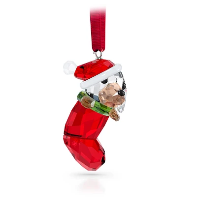 Swarovski Crystal Holiday Cheers Beagle Ornament