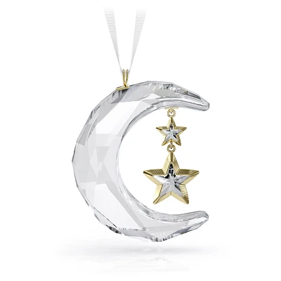 Swarovski Crystal Holiday Magic Moon Ornament