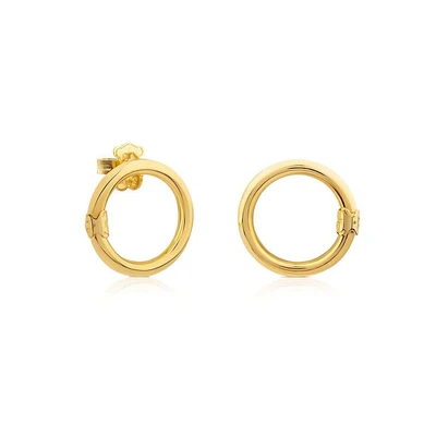 TOUS Hold Gold-Plated Earrings