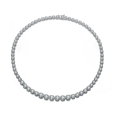 Collier design chaîne classique en argent sterling