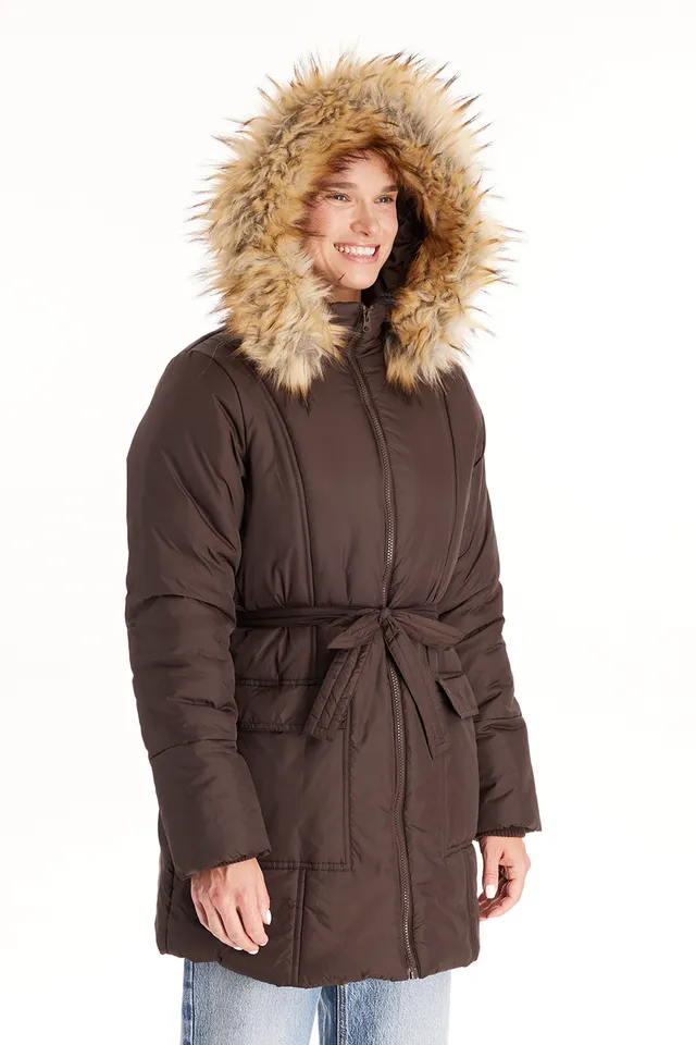 Belted Waterproof Winter Coat – Moderneternity