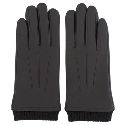 Nicci Ladies - Leather Glove with Knit Cuff