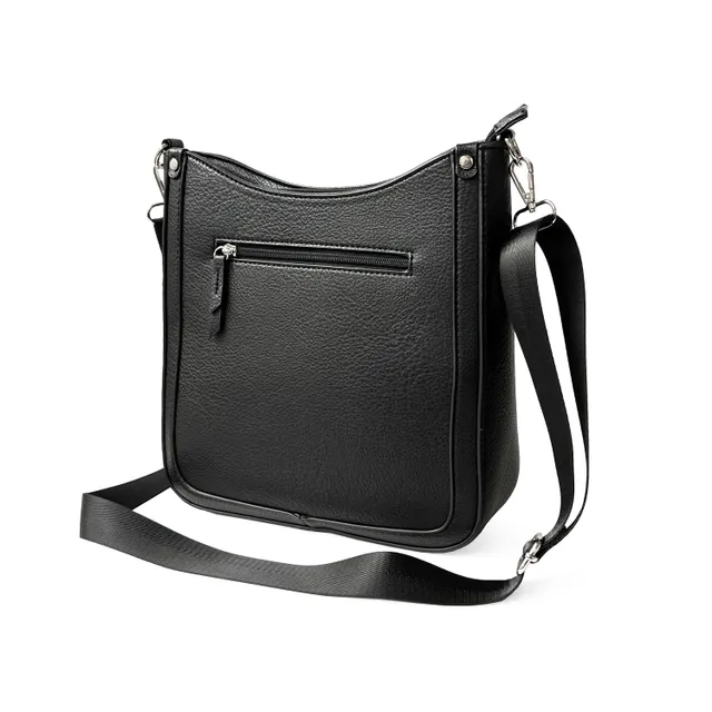 MK Varick Leather Smartphone Crossbody Bag