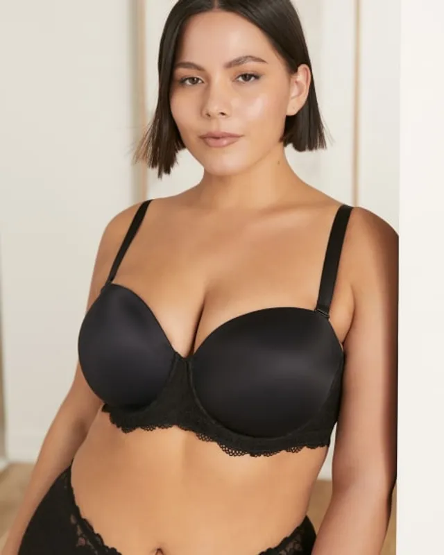 Microfibre Plunge Bra - Déesse Collection