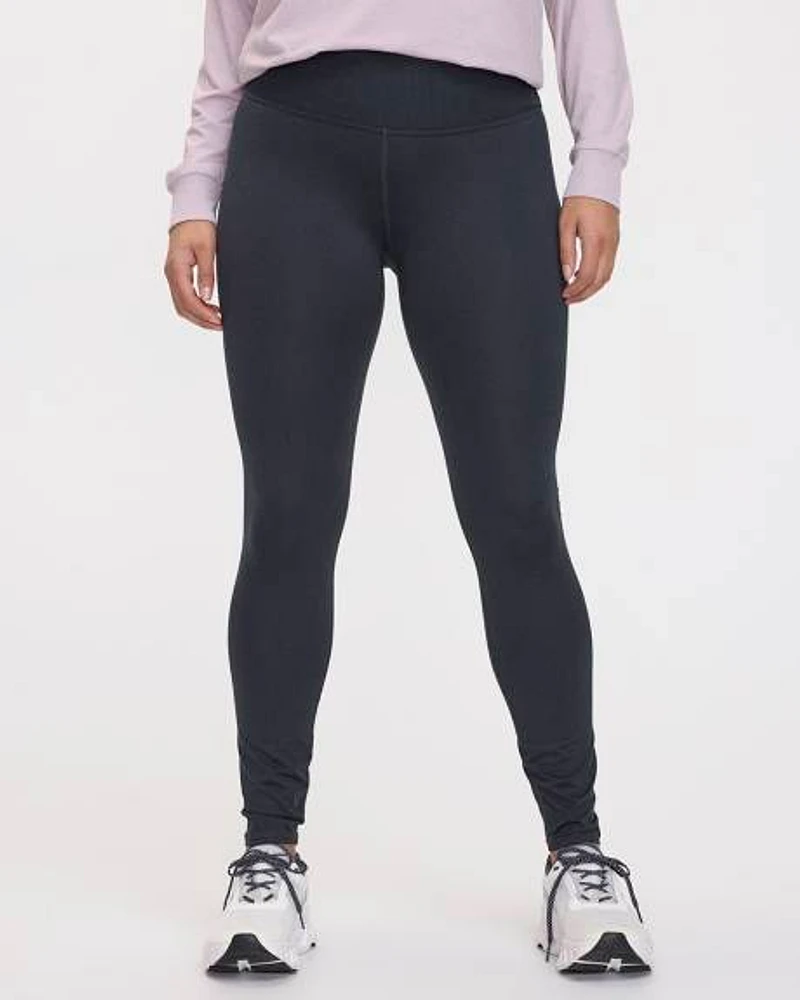 Legging with Ribbed Waistband