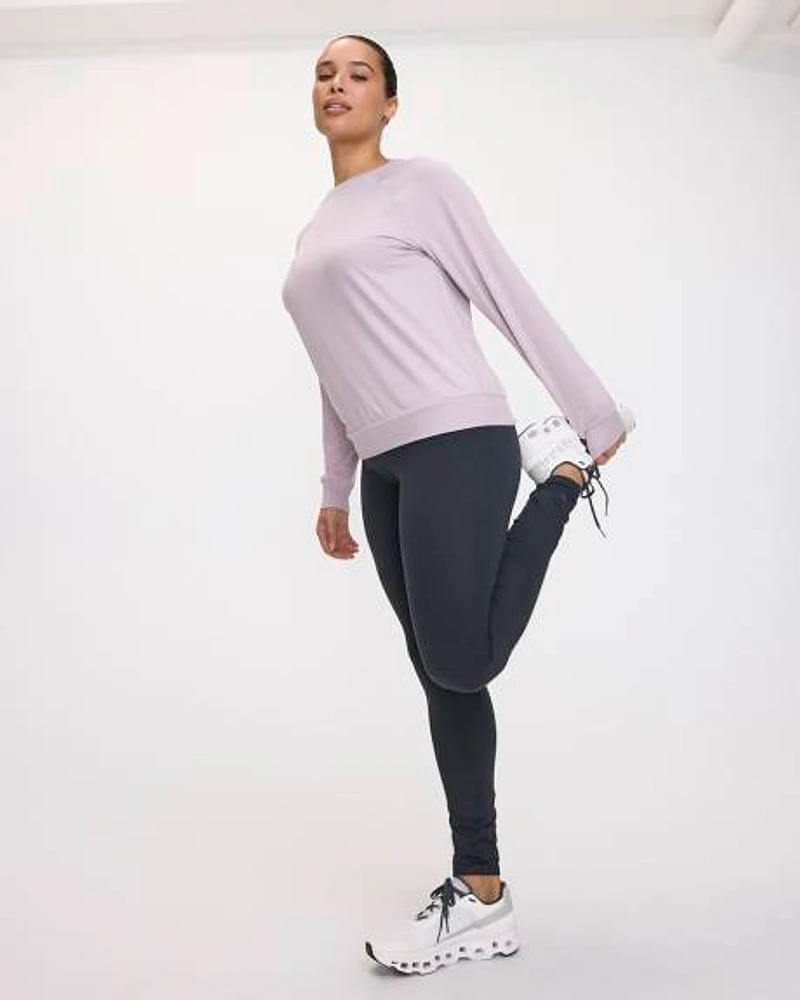 Legging avec taille côtelée