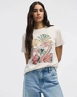 Crew-Neck Graphic T-Shirt