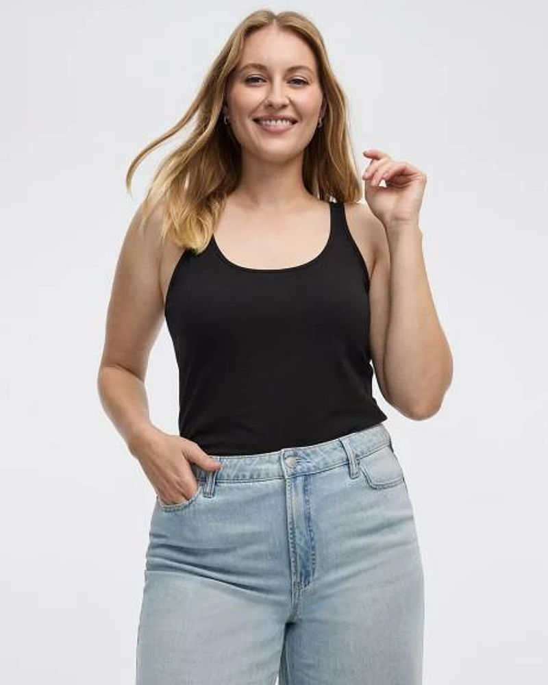 Scoop-Neck Tank Top