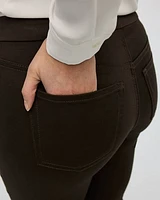 Leggings pantacourt en denim