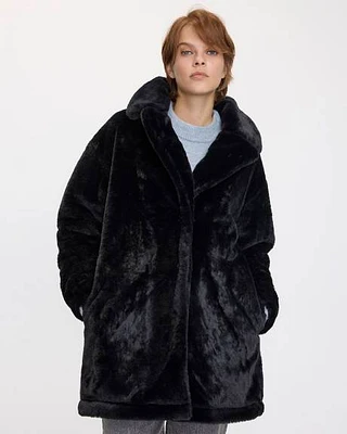 Faux Fur Coat