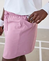 Skort with Elastic Waistband