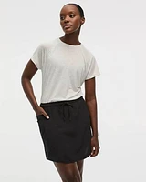 Skort with Elastic Waistband