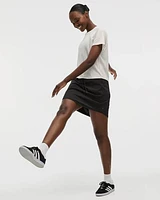 Skort with Elastic Waistband