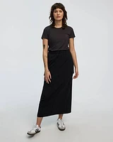 Midi Skirt with Cargo Pockets