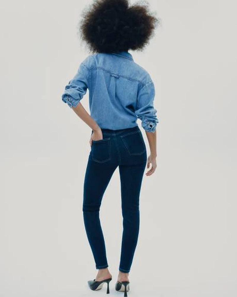 Jean Skinny à taille haute