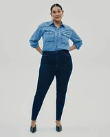 Jean Skinny à taille haute