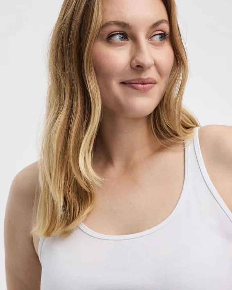 Camisole à col dégag
