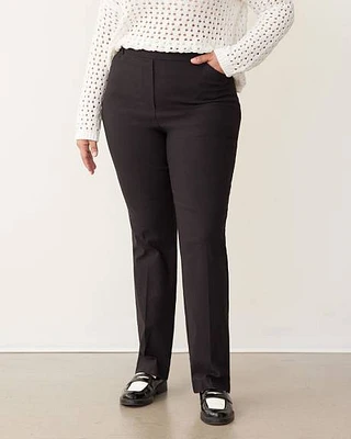 Straight-Leg High-Rise Pant