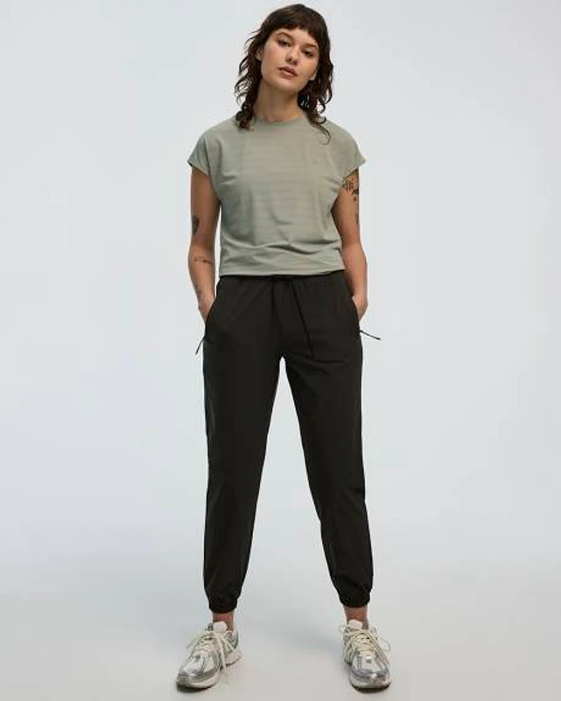 Pantalon jogger texturé