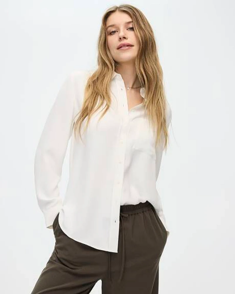 Long-Sleeve Blouse