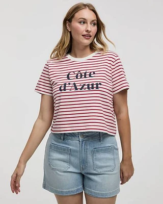 T-shirt à col rond