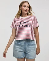 T-shirt à col rond