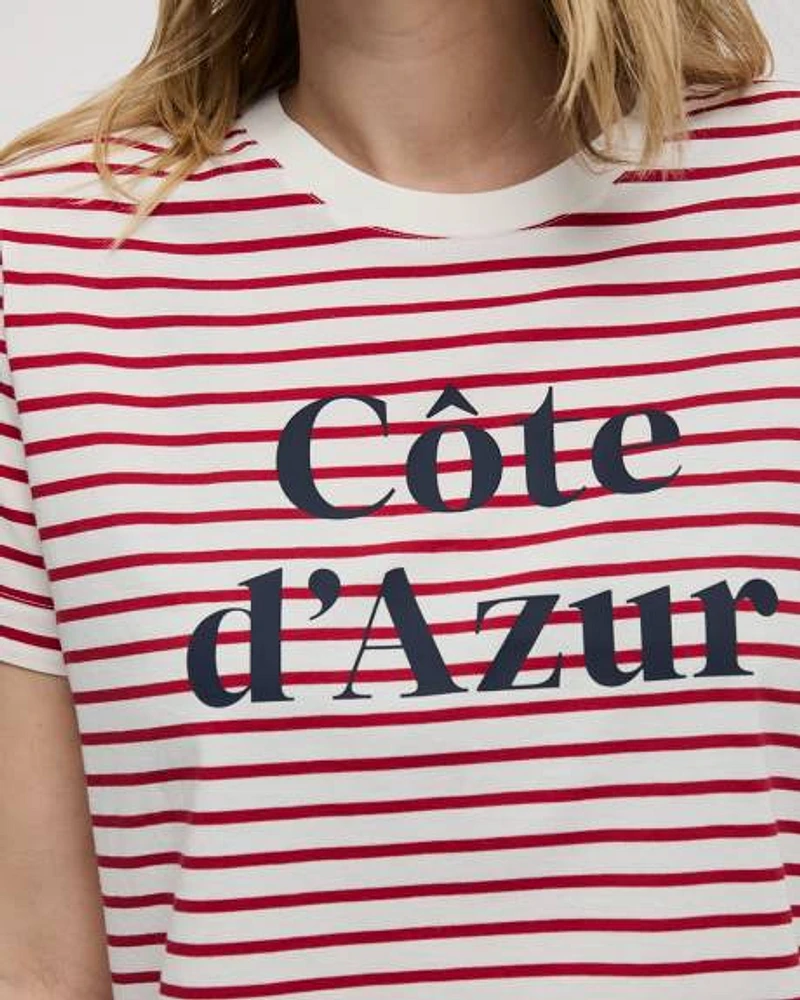 T-shirt à col rond