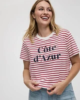T-shirt à col rond