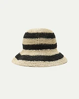 Straw Bucket Hat